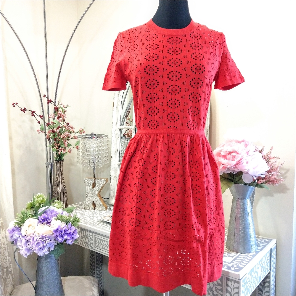 🍒NWT🍒 SEE BY CHLOE RED FIT AND FLARE DRESS
